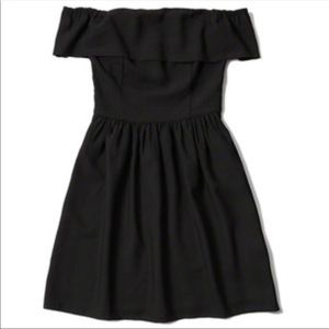 Black Off the Shoulder Dress